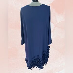 Beautiful elegant China Blue Dress from Neiman Marcus worn once - dry cleaned.